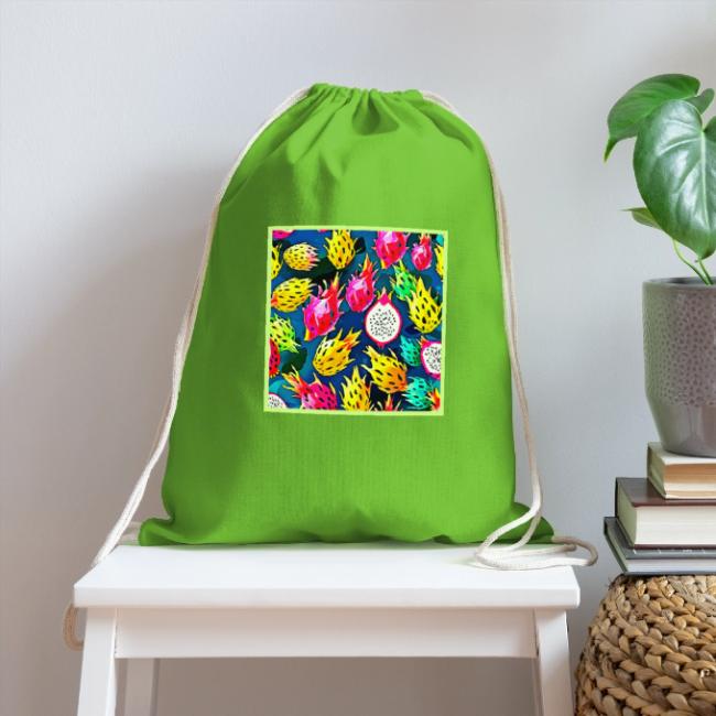 Dragon Fruit Pattern Art