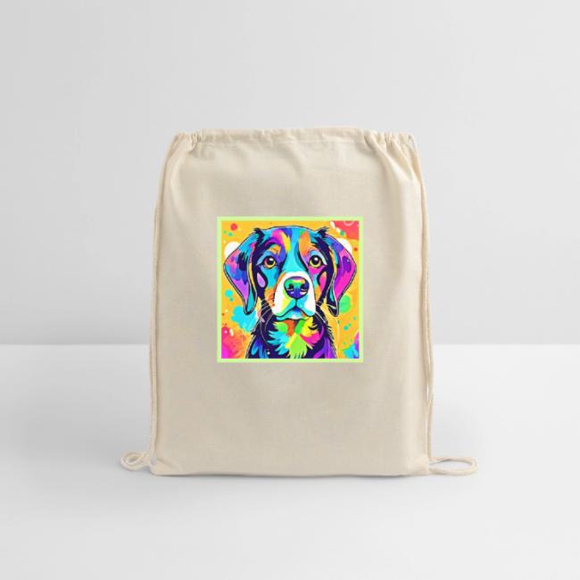 Rainbow Dog Portrait Design
