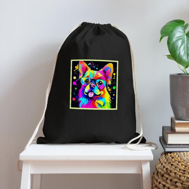 Vivid Canine Vibes Design