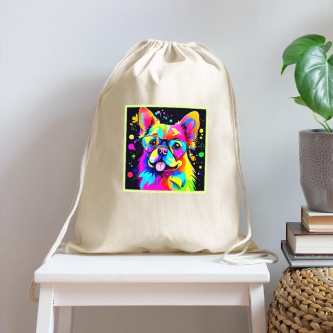 Vivid Canine Vibes Design