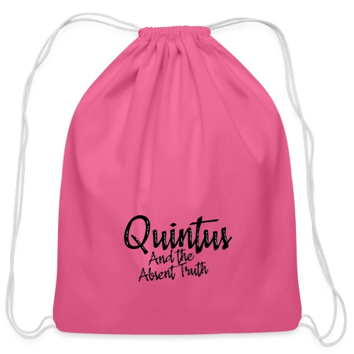 Quintus and the Absent Truth - Cotton Drawstring Bag