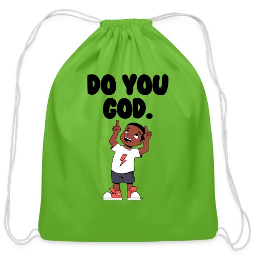 Do You God. (Male) - Cotton Drawstring Bag