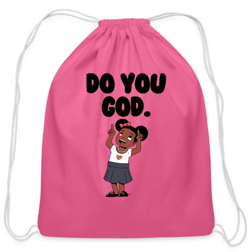 Do You God. (Female) - Cotton Drawstring Bag