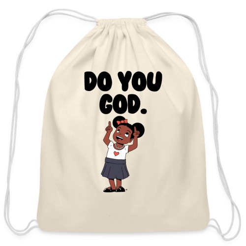 Do You God. (Female) - Cotton Drawstring Bag