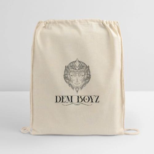 DemBoyz Full Logo (Black Edition) - Cotton Drawstring Bag