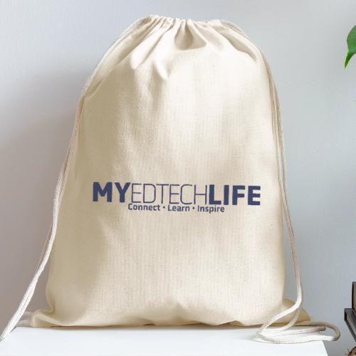 Connect, Learn, Inspire - Cotton Drawstring Bag