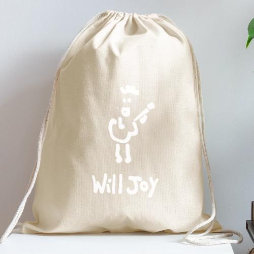 Will Joy - Cotton Drawstring Bag