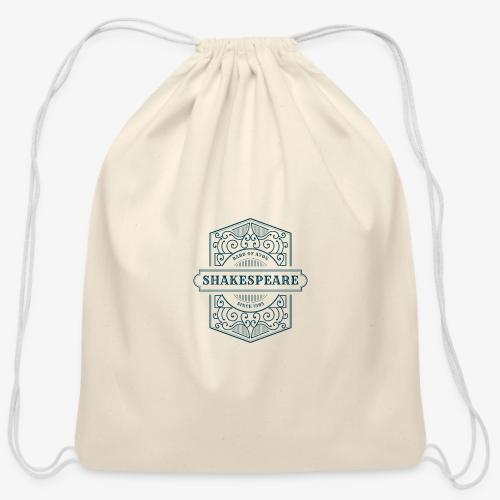 Art Deco Shakespeare - Cotton Drawstring Bag