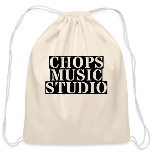 Chops Music Studio Main Logo - Cotton Drawstring Bag