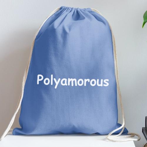 Polyamorous - Cotton Drawstring Bag