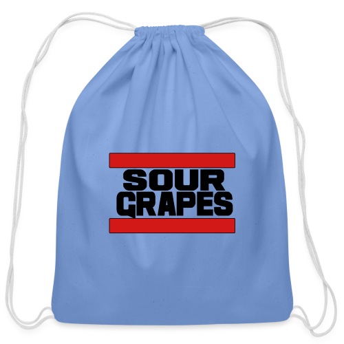 Grape M C - Cotton Drawstring Bag