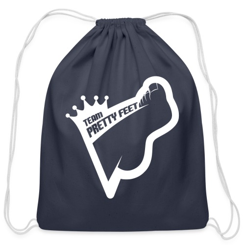Team Pretty Feet™ Royaltee - Cotton Drawstring Bag
