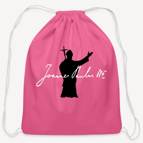 Joannes Paulus II - Cotton Drawstring Bag