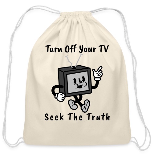 Seek the Truth - Cotton Drawstring Bag