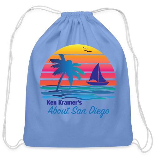 Ken's Exciting Color Logo - Cotton Drawstring Bag