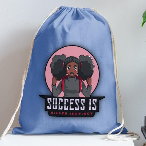 Success Is Killer Instinct - Cotton Drawstring Bag