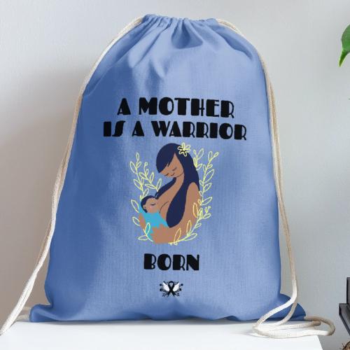 Warrior Mother - Cotton Drawstring Bag