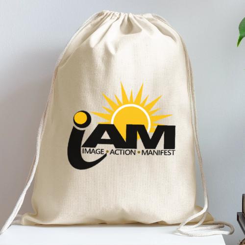 I AM - Cotton Drawstring Bag