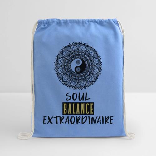 Soul Balance Extraordinaire - Cotton Drawstring Bag