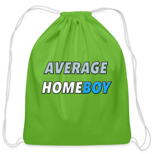 Average Homeboy - Cotton Drawstring Bag