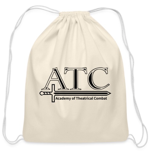 Academy of Theatrical Combat (Black) - Cotton Drawstring Bag