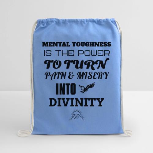 Mental Toughness - Cotton Drawstring Bag