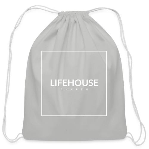 2020 LH Square - Cotton Drawstring Bag