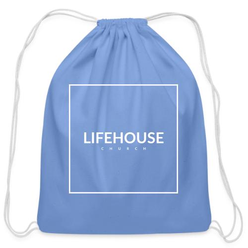 2020 LH Square - Cotton Drawstring Bag