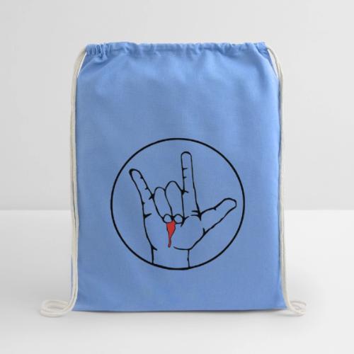Jesus loves you - Cotton Drawstring Bag