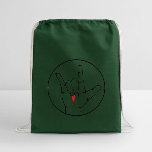 Jesus loves you - Cotton Drawstring Bag