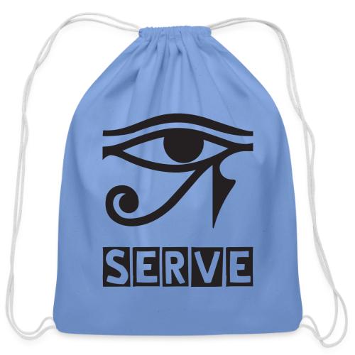 EYE SERVE DSGN TRNSP - Cotton Drawstring Bag
