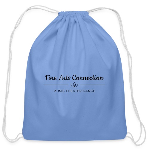 Fine Arts Connection Logo - Cotton Drawstring Bag