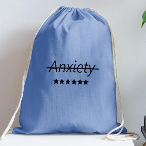 End Anxiety - Cotton Drawstring Bag