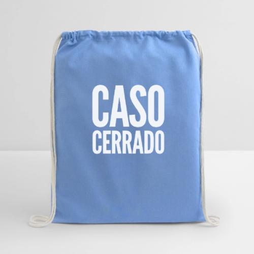 Caso Cerrado - Cotton Drawstring Bag