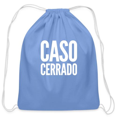Caso Cerrado - Cotton Drawstring Bag