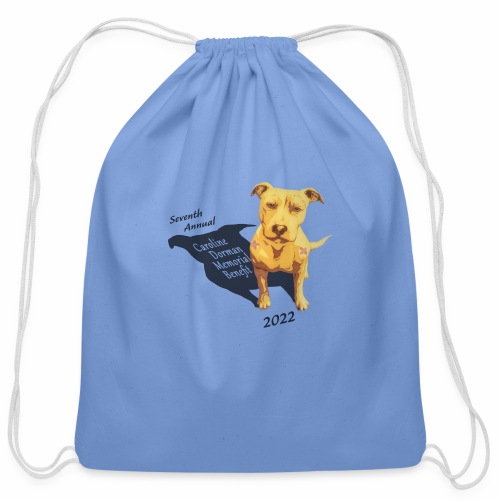 CarriePitBull7thAnnualLogo - Cotton Drawstring Bag