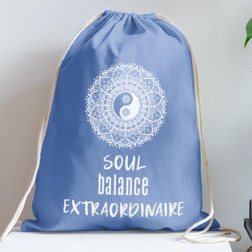 Soul Balance Extraordinaire - Cotton Drawstring Bag