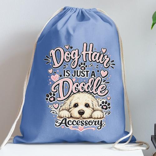 Dog Hair Is Just a Doodle Accessory - Cotton Drawstring Bag