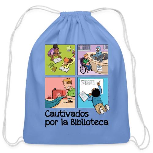 Cautivados por la Biblioteca - Cotton Drawstring Bag