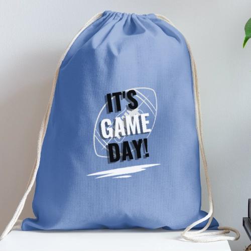 It's Game Day Football - Cotton Drawstring Bag