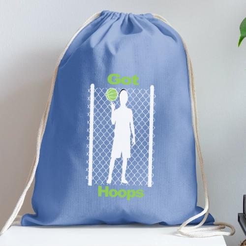 GOT HOOPS - Cotton Drawstring Bag