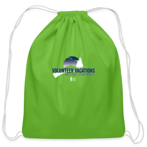 Volunteer Vacations: Dawn Trail - Cotton Drawstring Bag