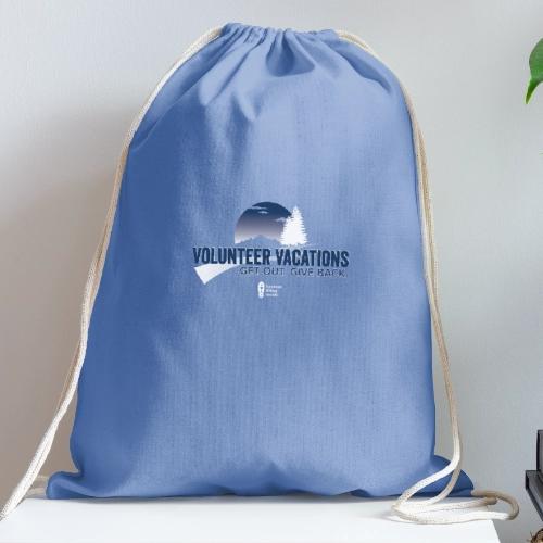 Volunteer Vacations: Dawn Trail - Cotton Drawstring Bag