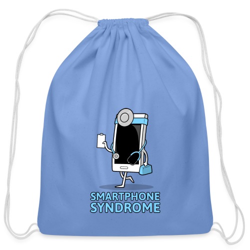Smartphone Syndrome - Cotton Drawstring Bag