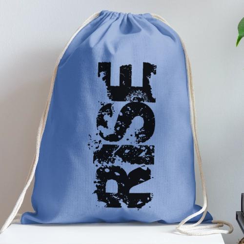 rise up - Cotton Drawstring Bag