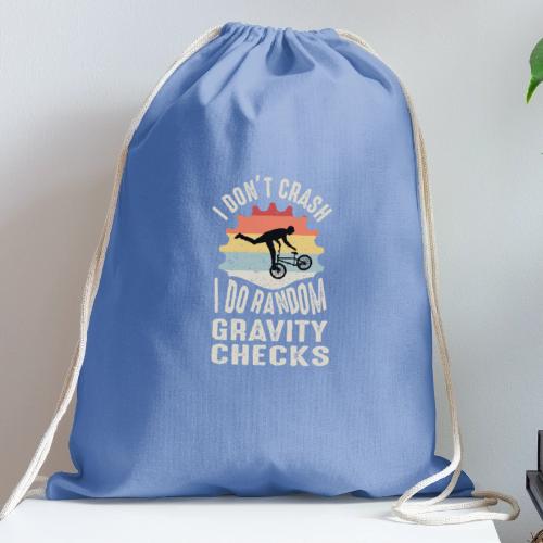 Freestyle gravity check - Cotton Drawstring Bag