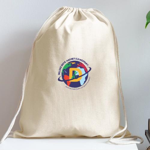 2021 DDMES logo 01 - Cotton Drawstring Bag