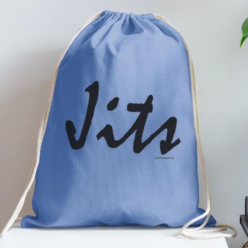 Jits - bw - Cotton Drawstring Bag