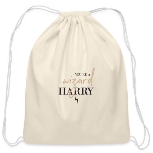 Yer A Wizard Harry - Cotton Drawstring Bag