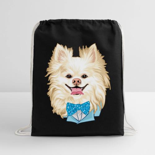 Gizmo the Chihuahua - Cotton Drawstring Bag